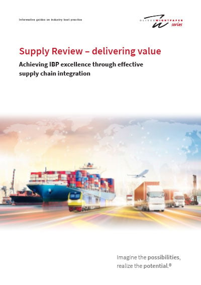 Supply Review – delivering value